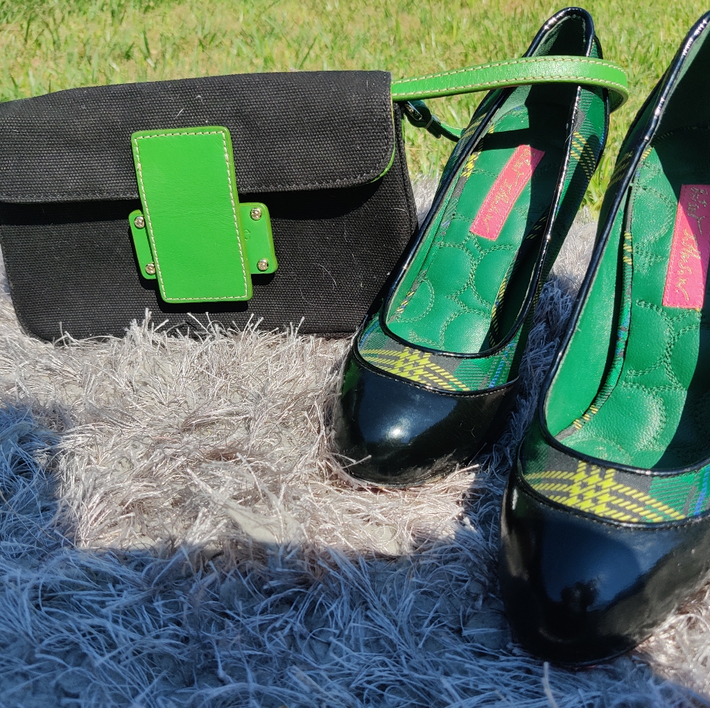 Green Betsey Johnson Heels
